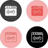 OOP Vector Icon