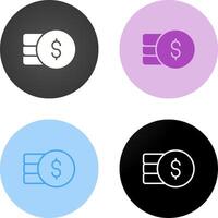 Coins Vector Icon