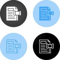 Legal Issues Vector Icon