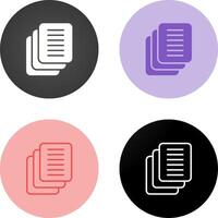 Document Version Control Vector Icon