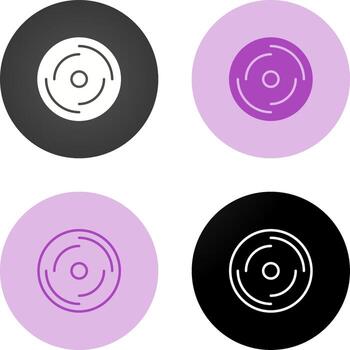 Disk Vector Icon