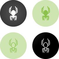 icono de vector de araña