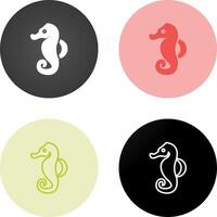 Seahorse Vector Icon