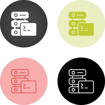 SSH Hosting Vector Icon