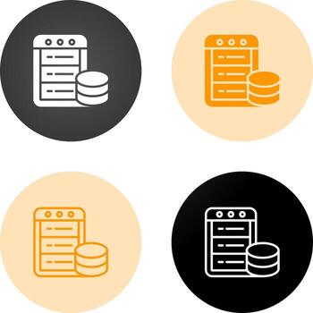 Database Vector Icon