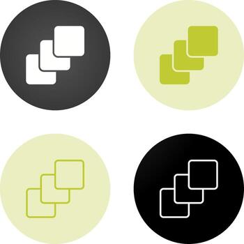 icono de vector de capa