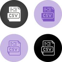 CSV Vector Icon
