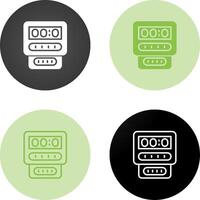 Electric Meter Vector Icon