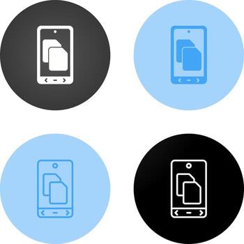 copiar icono de vector