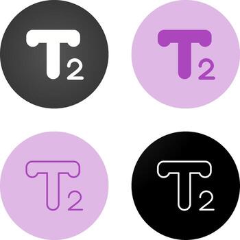Subscript Vector Icon