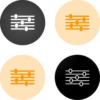 Equalization Vector Icon