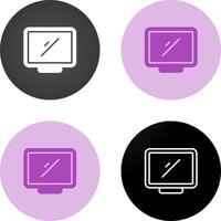 Desktop Computer Vector Icon