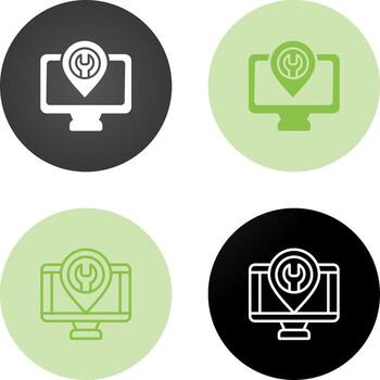 Computer Vector Icon