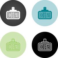 Id Card Vector Icon