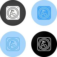 Chemical Element Vector Icon