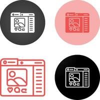 Social Media Vector Icon