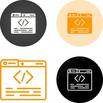 Programming Vector Icon