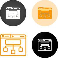 Site Map Vector Icon