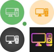 Computer Vector Icon