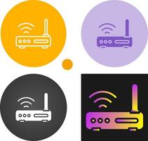 Wi-Fi Router Vector Icon