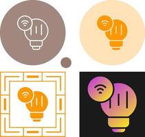 Smart Bulb Vector Icon