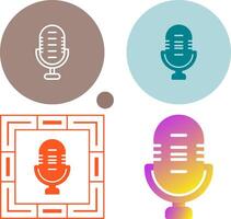 Microphone Vector Icon