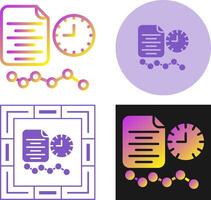 Time Series Analysis Vector Icon