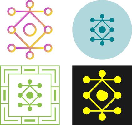 Network Analysis Vector Icon