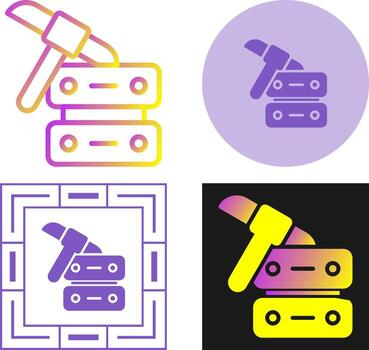 Data Mining Vector Icon