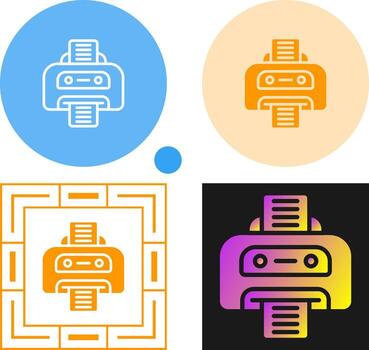 Printer Vector Icon