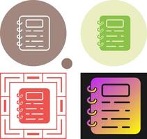 Address Book Vector Icon