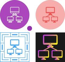 Network Monitoring Vector Icon