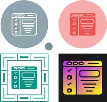 Design Brief Vector Icon