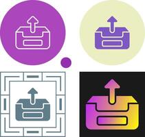 Outbox Vector Icon