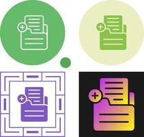 Document Add Vector Icon