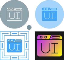 User Interface Vector Icon