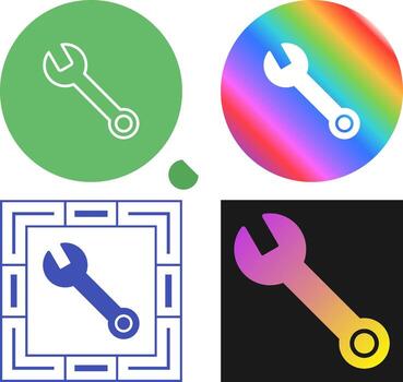 Spanner Vector Icon