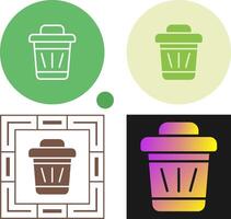 Trash Vector Icon