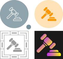 Gavel Vector Icon