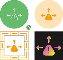 icono de vector de diversificación