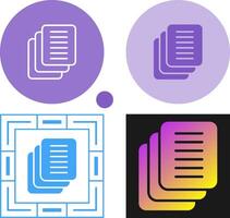 Document Version Control Vector Icon