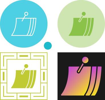 documento anotación vector icono