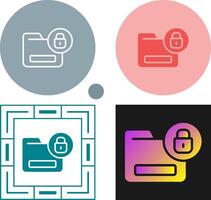 Document Security Vector Icon