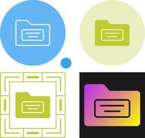 File Folder Vector Icon