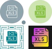 XLS Vector Icon