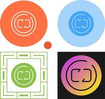Repeat Circle Vector Icon