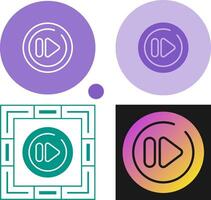 Next Track Circle Vector Icon