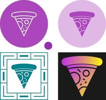 icono de vector de pizza