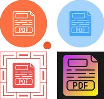 Pdf Vector Icon