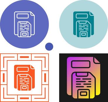salvar botón vector icono